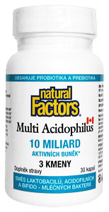 Multi acidophilus 3 kmeny, 10mld buněk 30cps