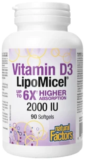 VITAMIN D3 LipoMicel® 2000 IU